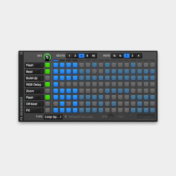 FX Sequencer Window